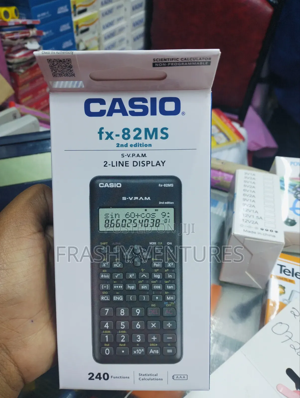 Casio 2nd Edition School Fx82 Ms Calculator