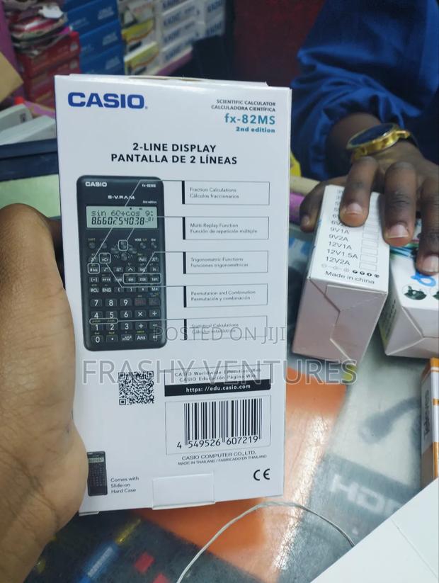 Casio 2nd Edition School Fx82 Ms Calculator - thumbnail 3