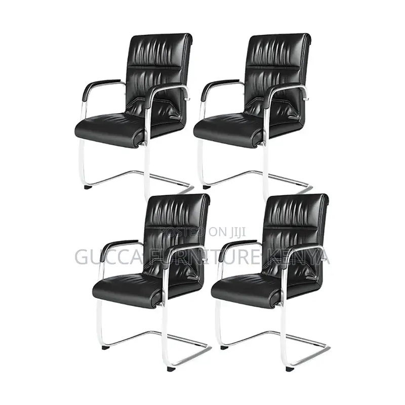 Office Chairs: High Back Leather Executive Waiting Chair