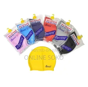 Unisex Silicone Swimming Caps
