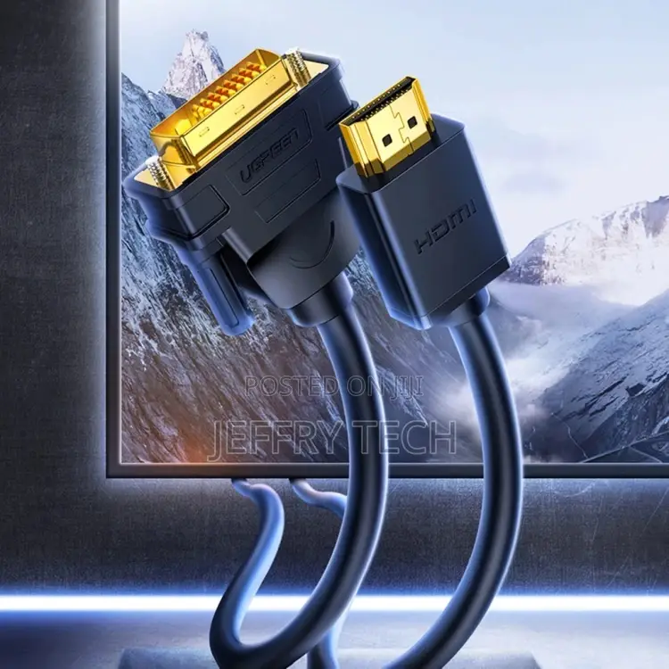 Ugreen HD106 HDMI Male to DVI Male Adapter - 1M Cable