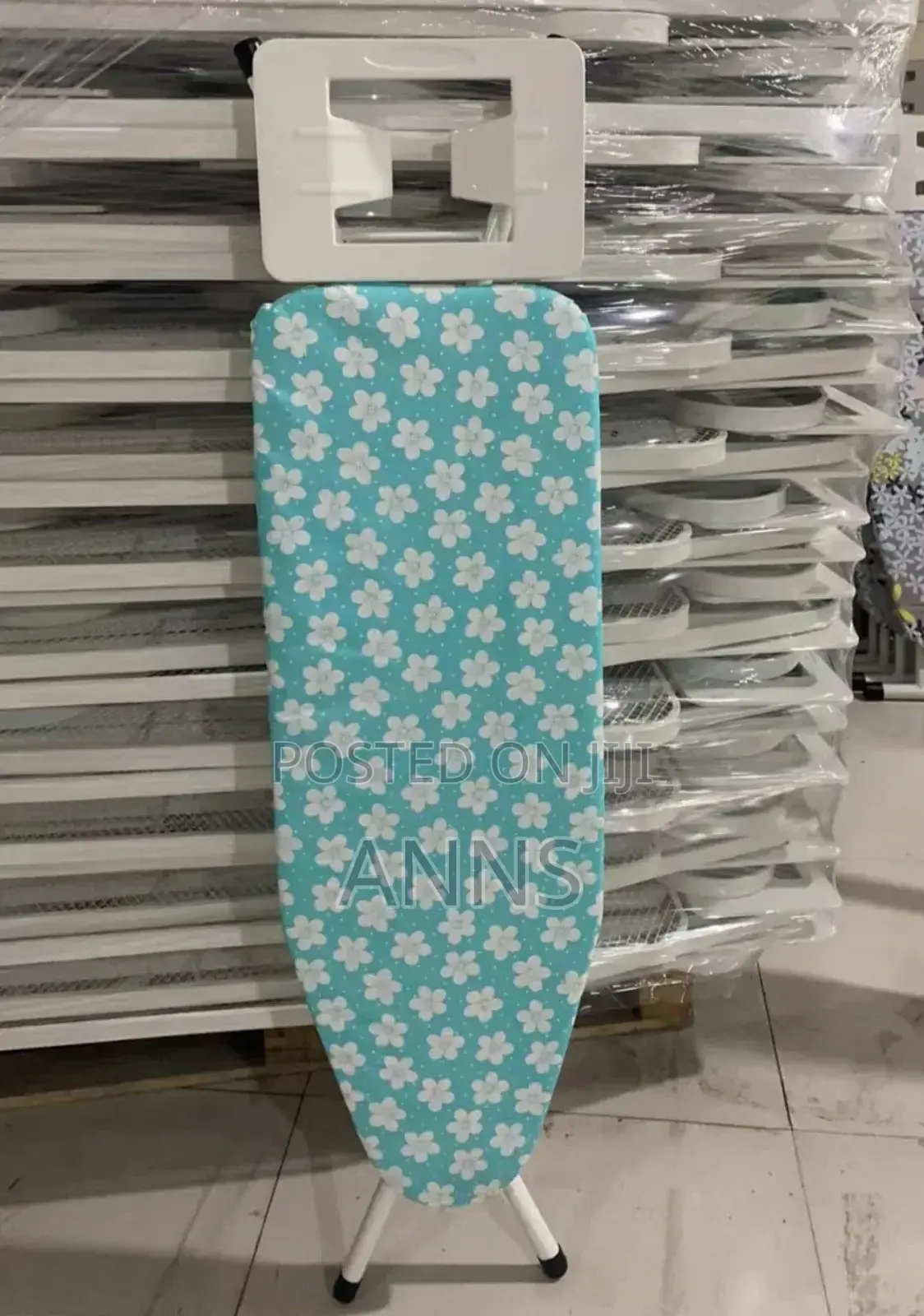 Patched Mettalic Ironing Board