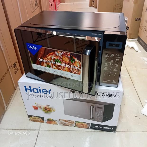 Compact Powerful: Haier 20L Smart Microwave for Busy Lives