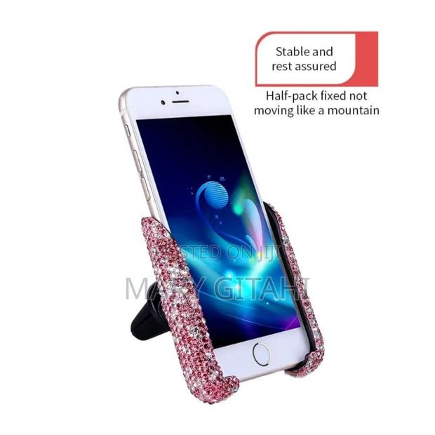Mobile Phone Holder Stand in Car Bracket at - thumbnail 2