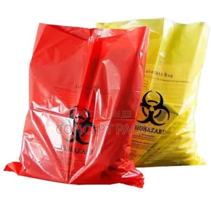 50l Autoclave 200 Gauge Biohazard Bags 30" X 36"