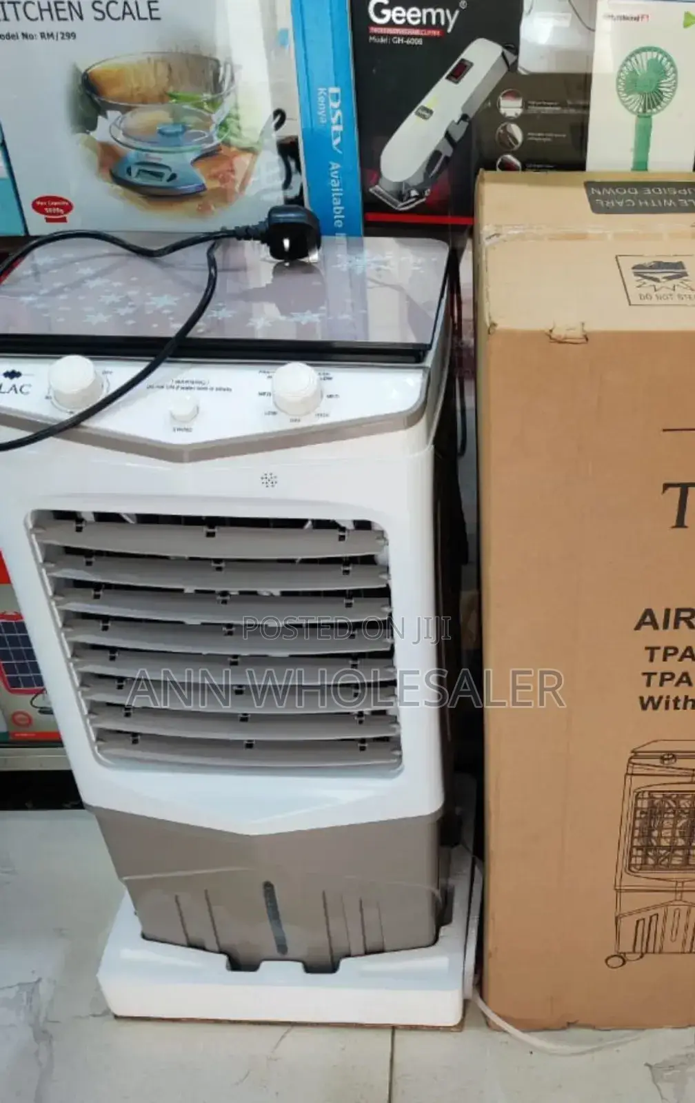 *TLAC Portable Air Cooler 50L Without Remote TA-5
