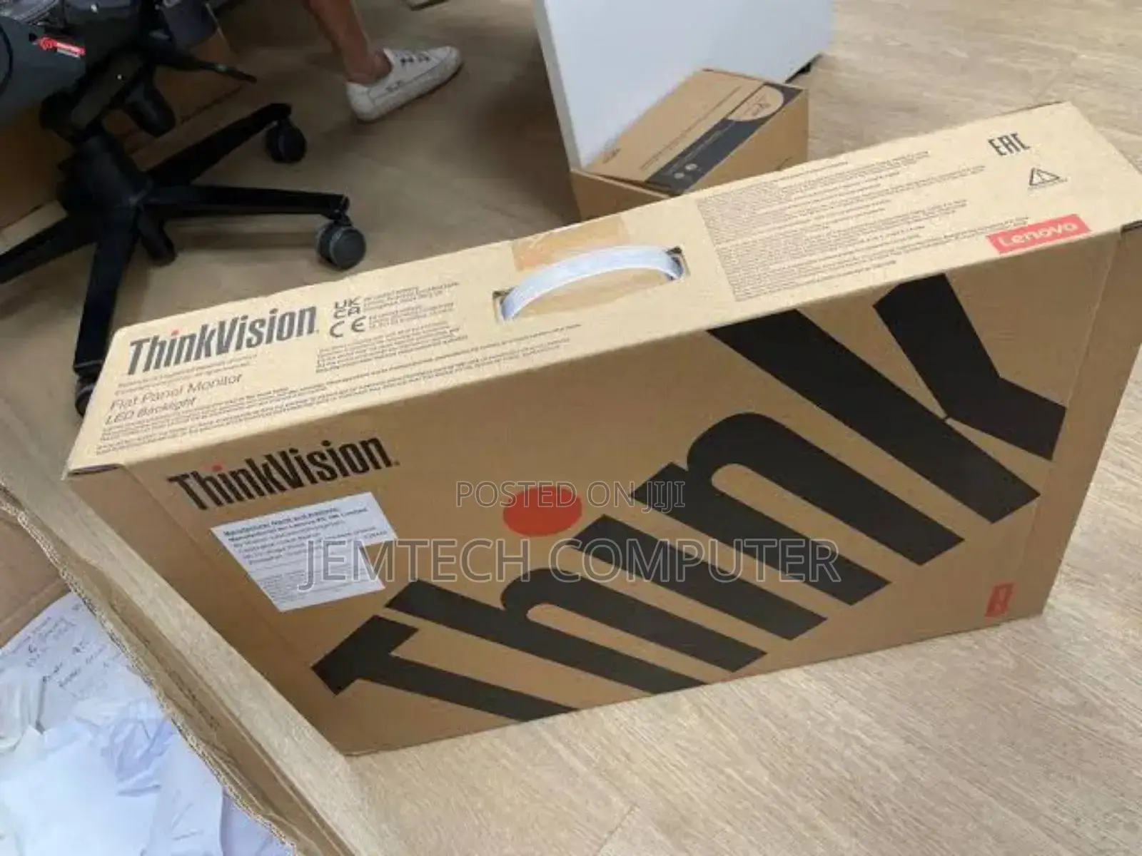 Lenovo Thinkvision S24i-30 23.8" FHD Black Color Monitor