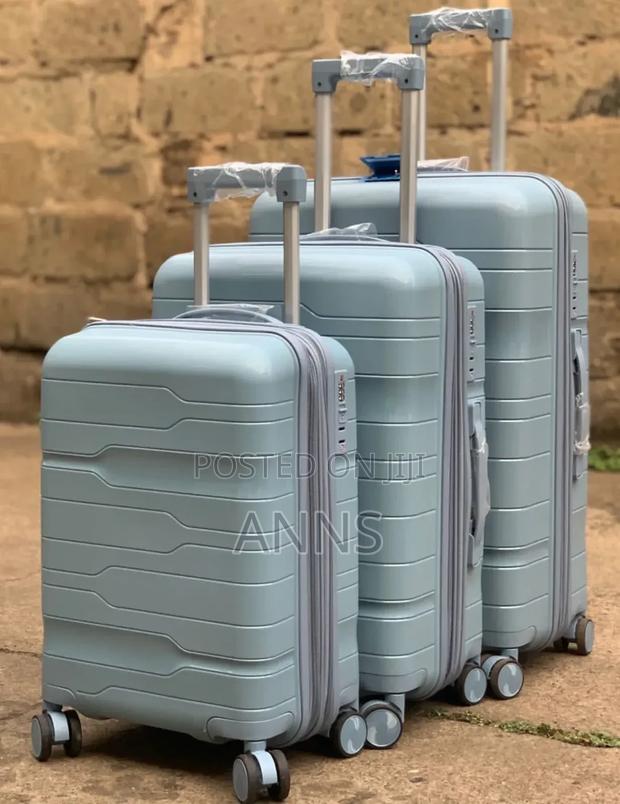 Rubber Travel 3 in 1 Suitcase - thumbnail 3