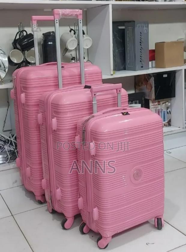 Size 4 Rubber Travel Suitcase~ 3 in 1 - main view