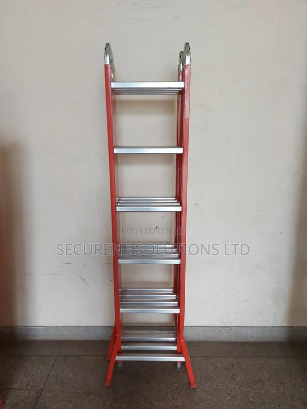 4by6 /24ft / 7.3m Iron Multipurpose Ladder - main view