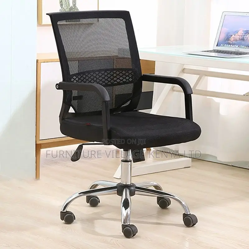 Office Seats; Modern Black Mesh Task Chair