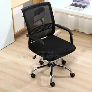 Office Seats; Modern Black Mesh Task Chair