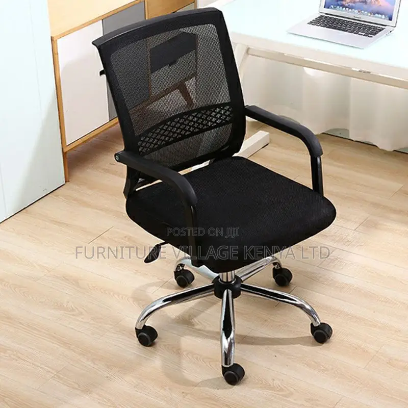 Office Seats; Modern Black Mesh Task Chair
