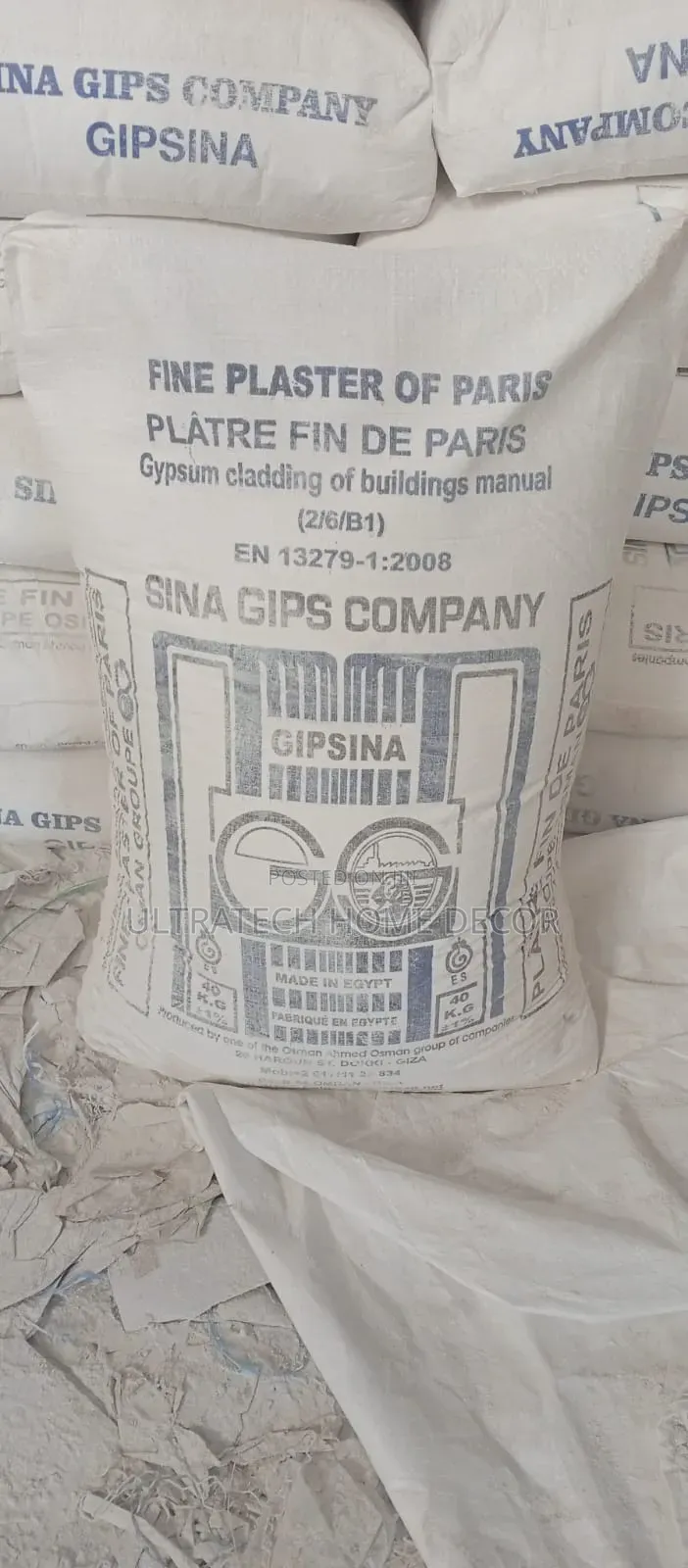 Plaster of Paris 40kilos