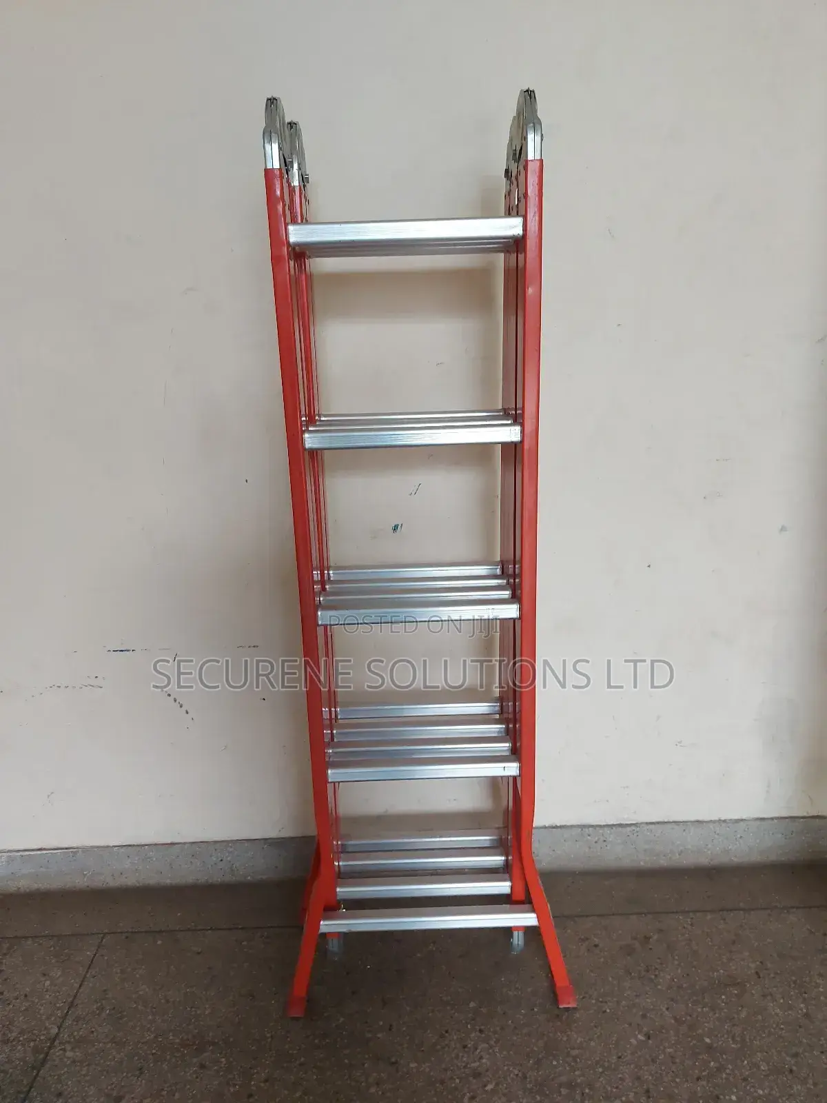 4x5/20ft/5.7m Iron Multipurpose Ladder