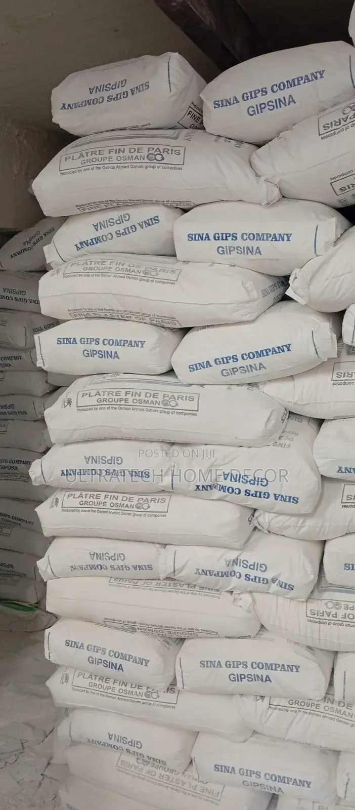 P.O.P Plaster of Paris.