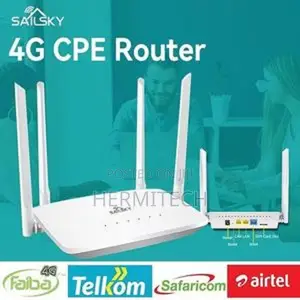 4G LTE Wifi Router 300mbps High Speed 4 External Antennas
