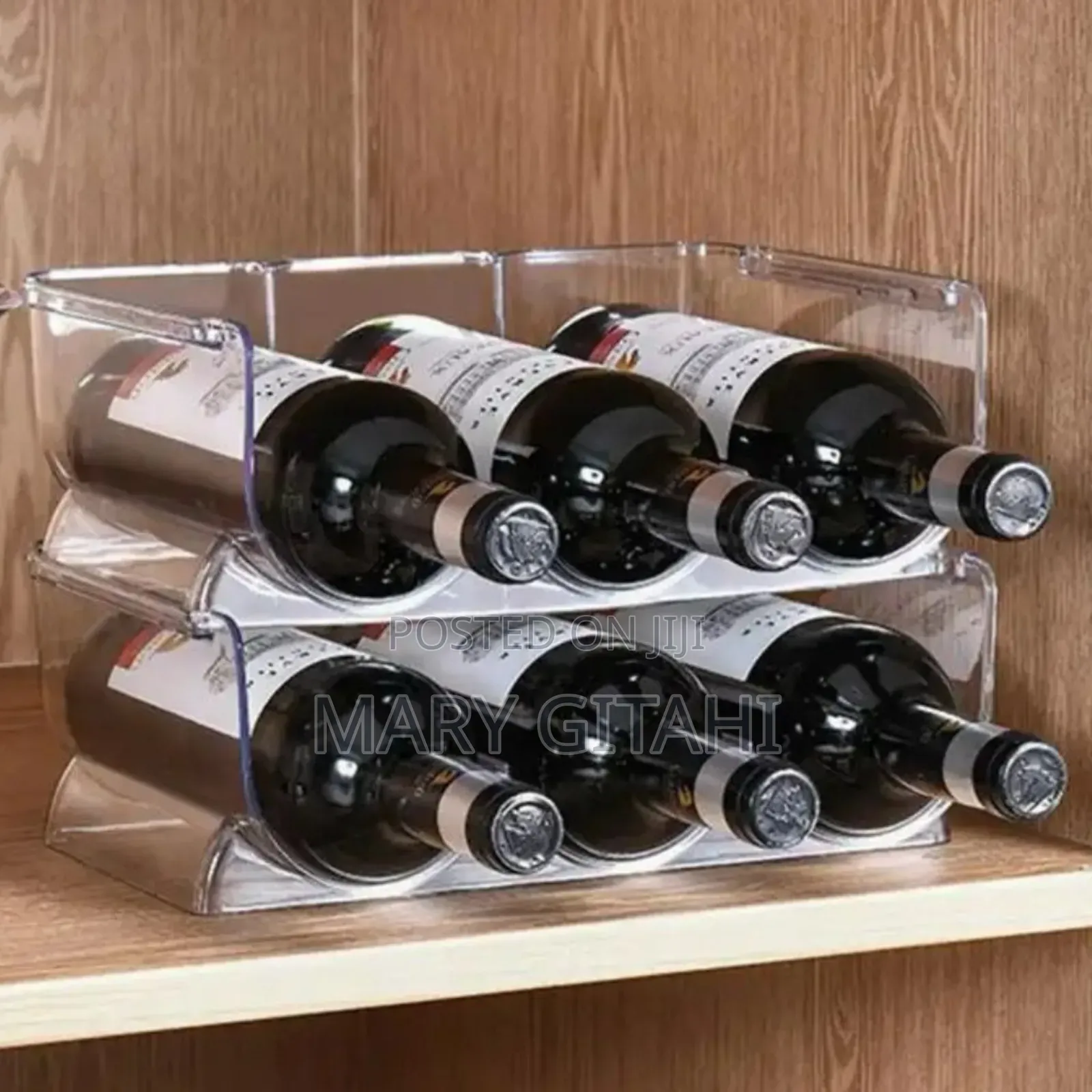 3 in 1 Wine Rack *Kitchen Bottle Storage Rack