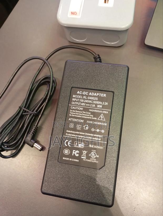DC Adapter With 48V 2A Power Supply