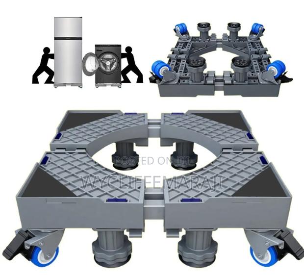Heavy Duty Adjustable Fridge/Washing Machine Stand