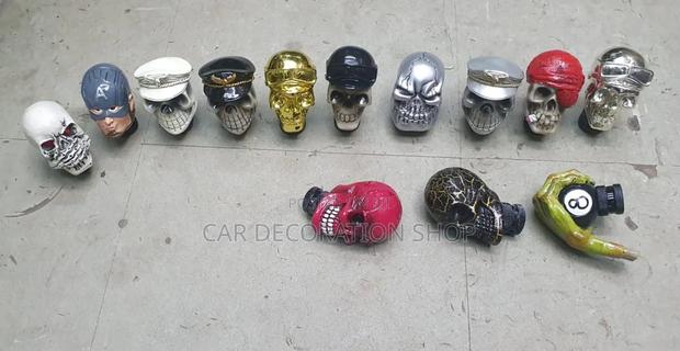 Head Skull Colored Gear Shift Knob