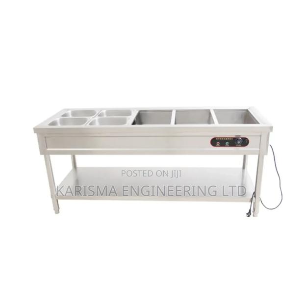 Electric Five Inserts Food Warmer - main view