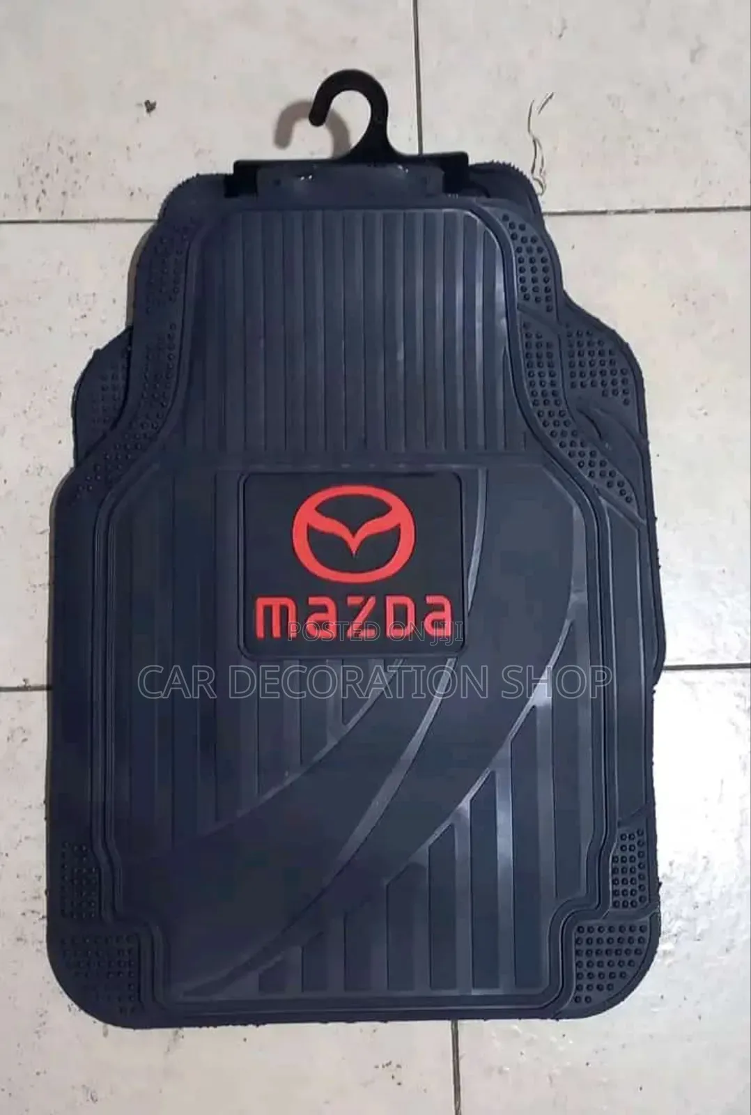 Black Mazda Dust Floor Mats