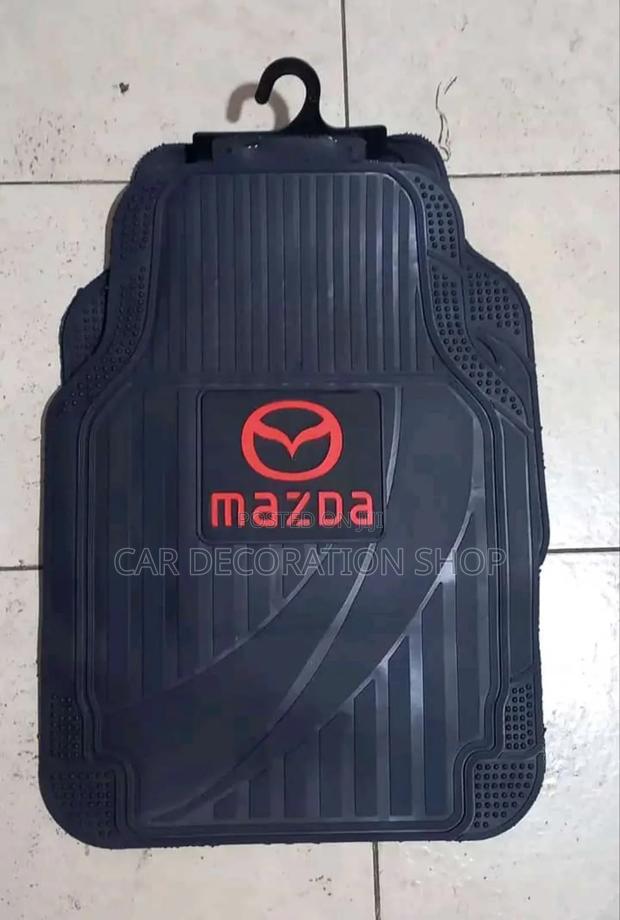 Black Mazda Dust Floor Mats