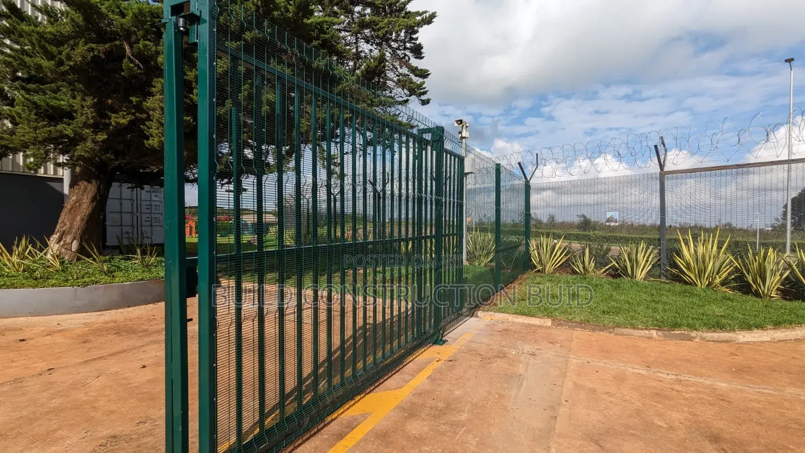 Clear View Anti Climping Fence