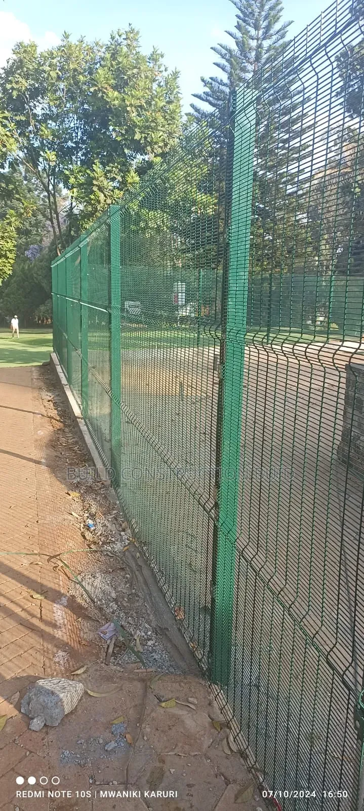 Clear View Anti Climping Fence