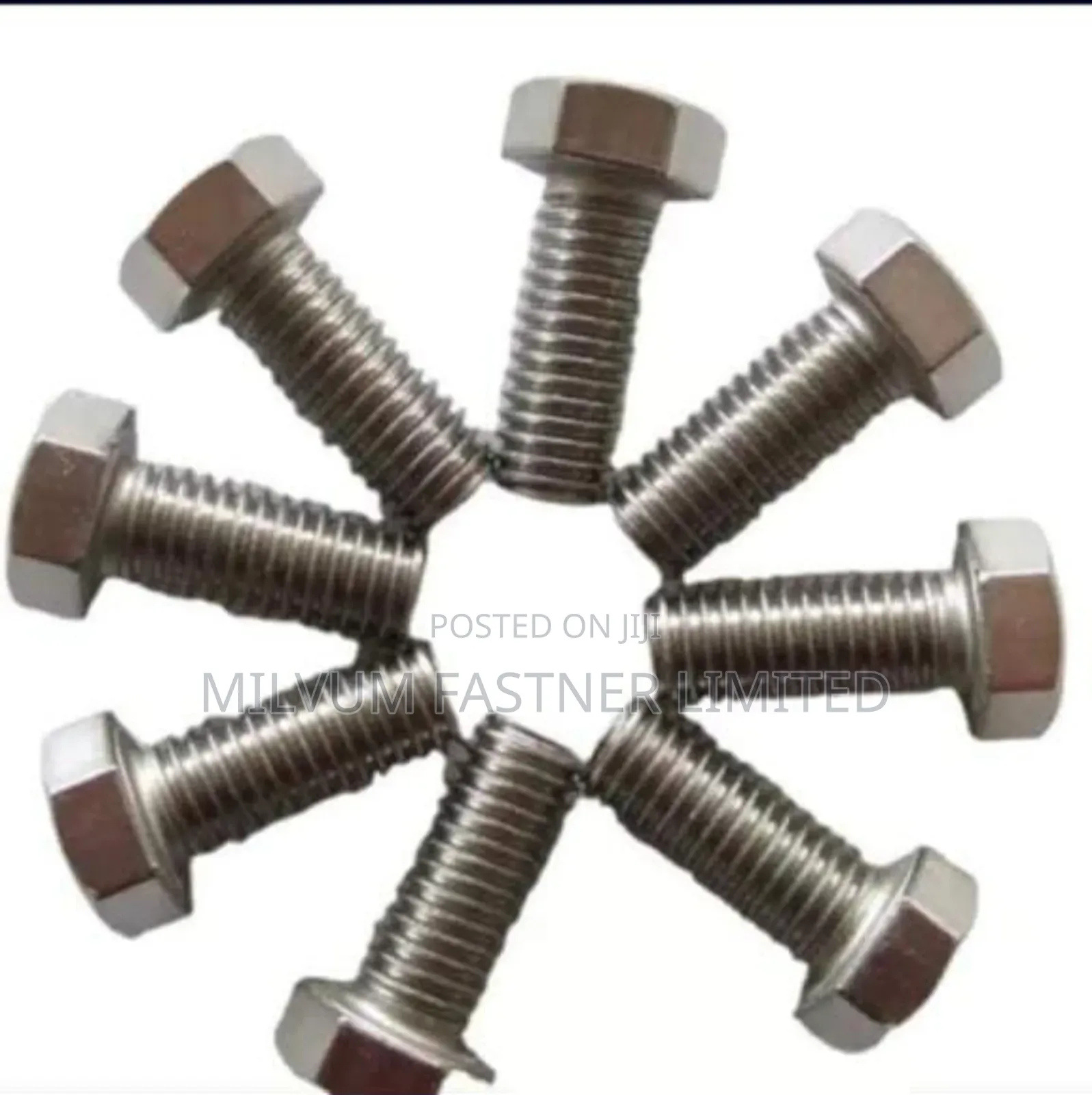 Stainless Steel Hex Bolts and Nuts