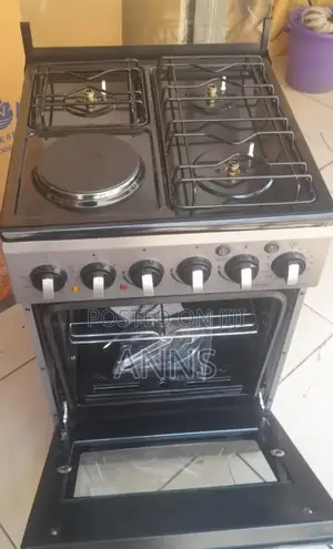 Nunix 50/55 Standing 3+1 Electric Oven Cooker