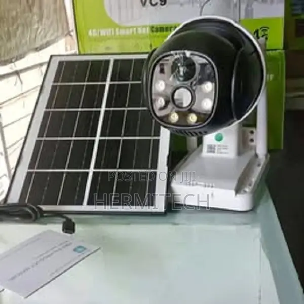 PTZ 360 Degree Pan, Tilt Rotating 4G Solar Powered CCTV