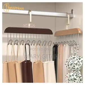 *Wooden Plank 8 Hook Hanger at