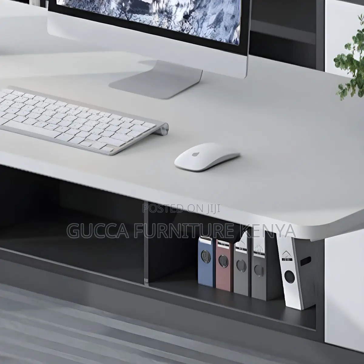 Office Tables:Home Office 140cm Wooden Top Adjustable Desk