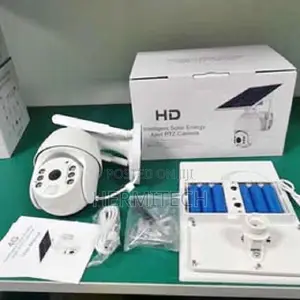 Powered 4G GSM/ WIFI PTZ 360 Camera 6 Batteries of 19000mah