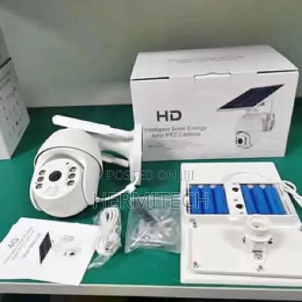Powered 4G GSM/ WIFI PTZ 360 Camera 6 Batteries of 19000mah
