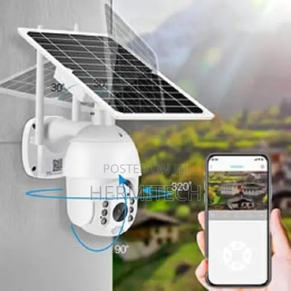 Powered 4G GSM/ WIFI PTZ 360 Camera 6 Batteries of 19000mah