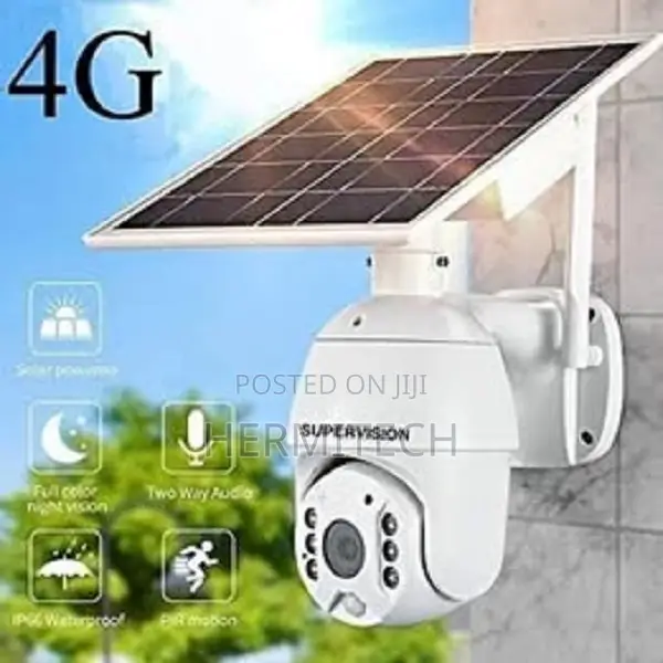 Powered 4G GSM/ WIFI PTZ 360 Camera 6 Batteries of 19000mah