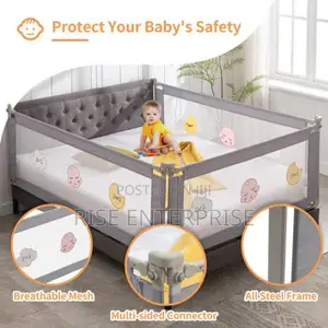 Grey Bed Rail Size 1.6