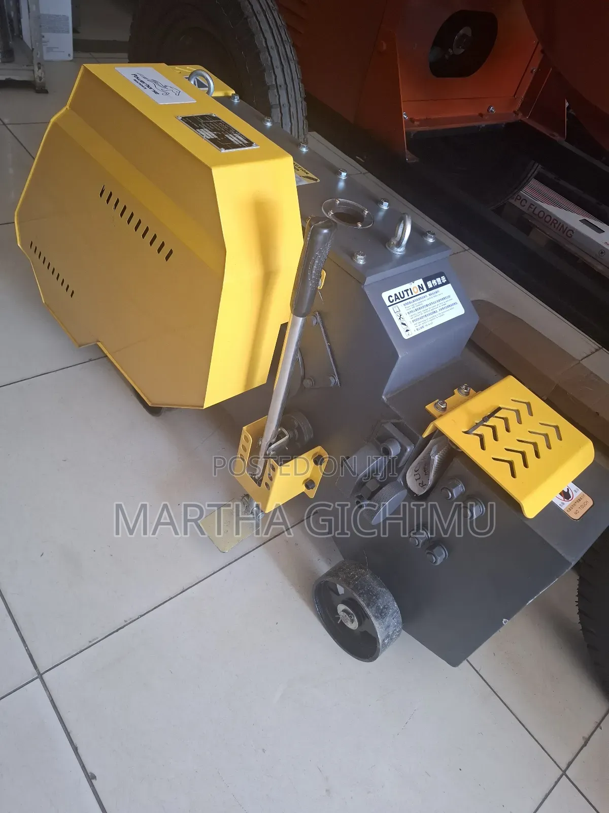 Electric Steel Bar Cutter Machine