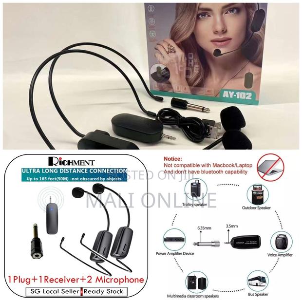 2-in-1 2.4G Loud Speaker Mic Wireless Microphone - main view