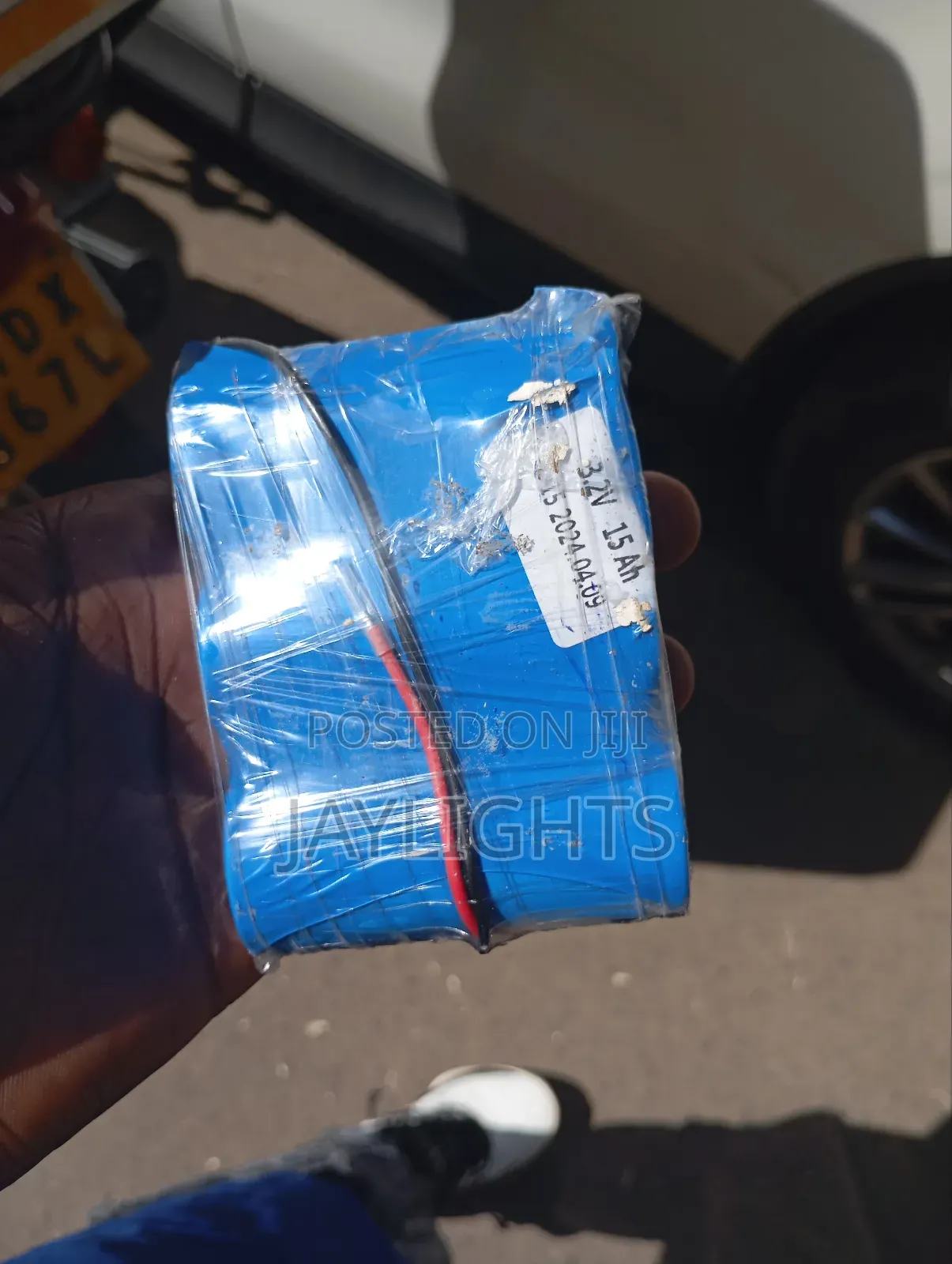 Rechargeable Battery Pack for Solar Street Light 3 PACK