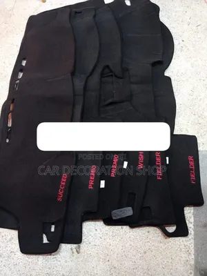 Dashboards Black Covers With Car Logo