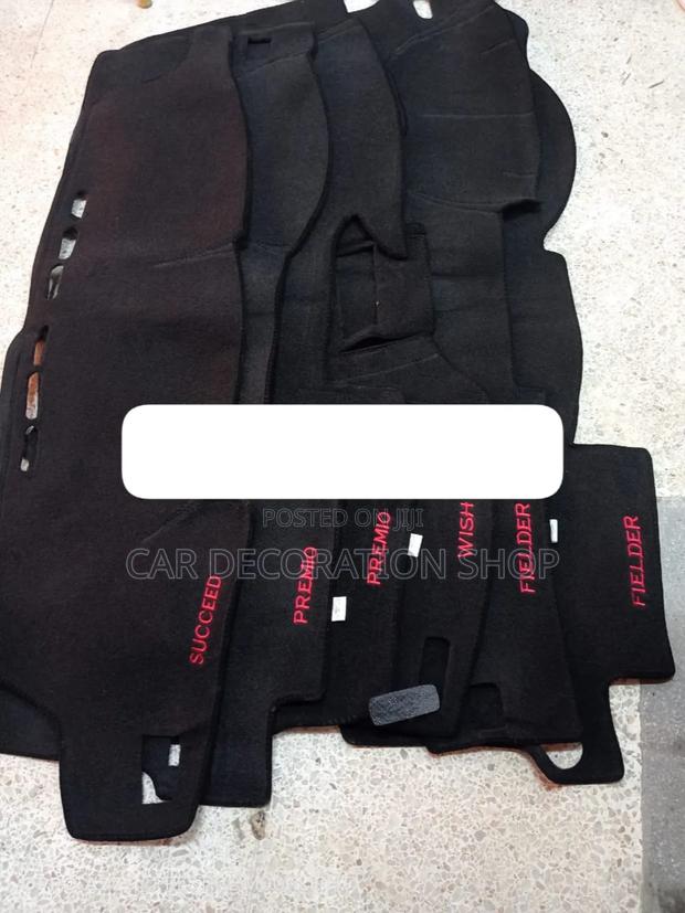 Dashboards Black Covers With Car Logo