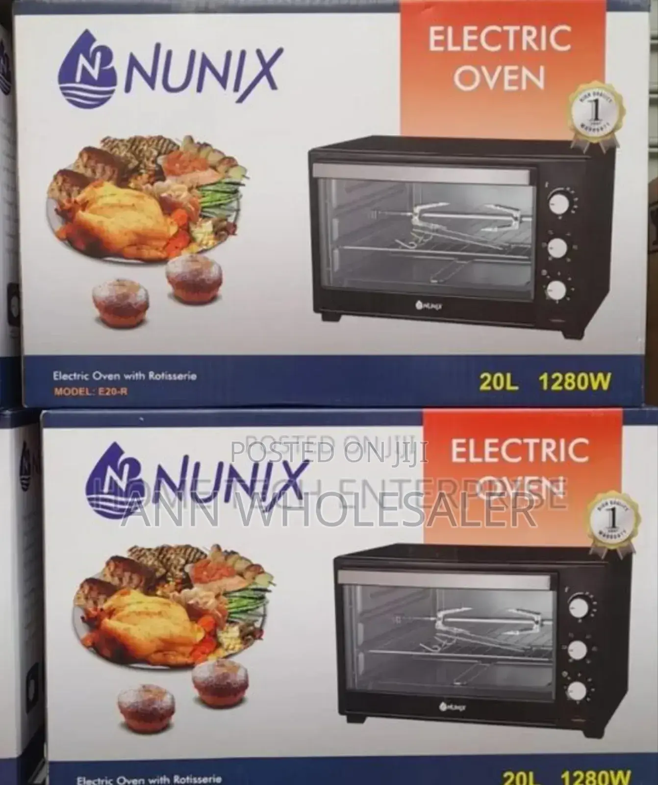 Nunix Oven 20litres