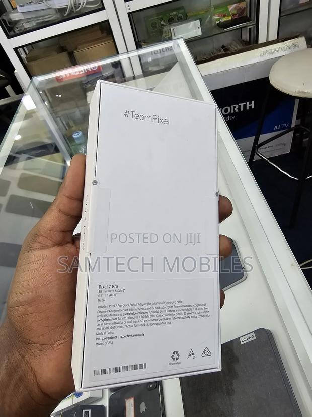 New Google Pixel 7 Pro 128 GB Black - thumbnail 5
