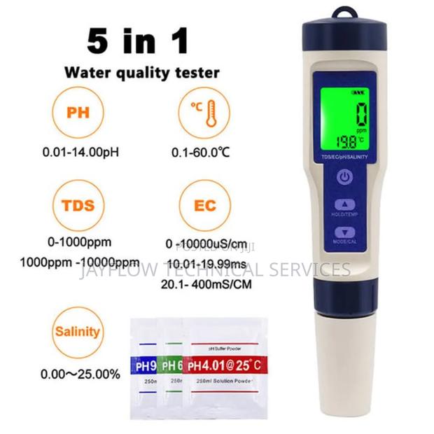 5 in 1 TDS Meter - main view