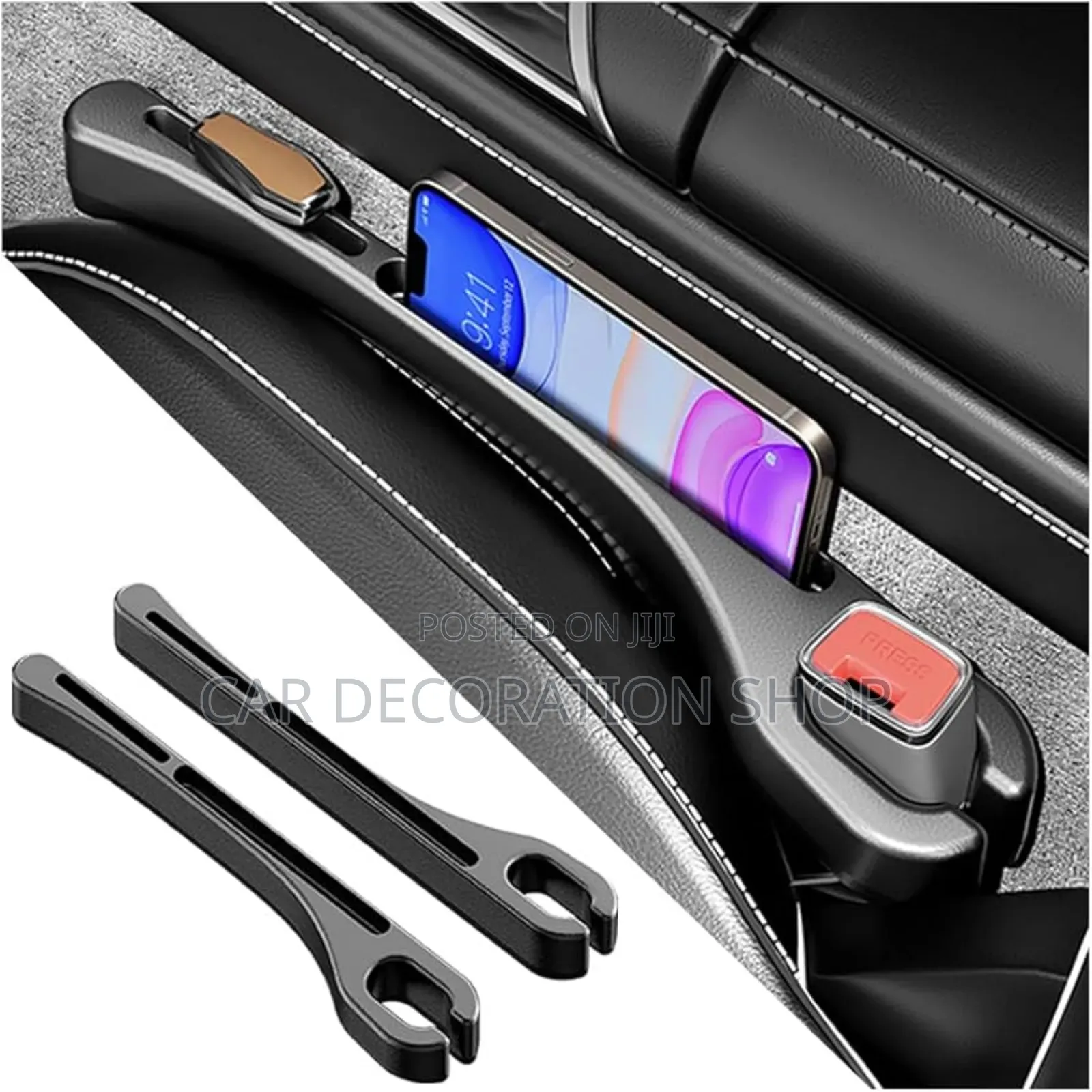 Standard Size 2pcscar Seat_ Armrest Gap Fillers