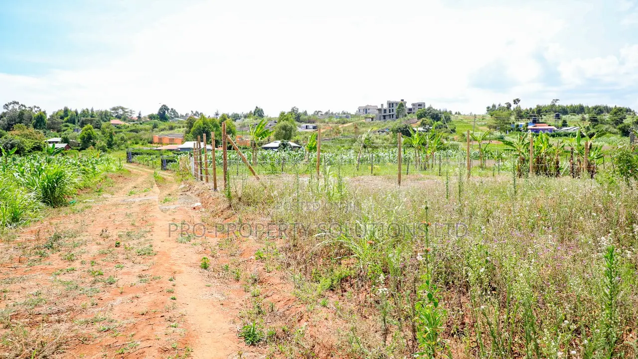 Prime Residential Plots For Sale In Kikuyu, Rose Gate.
